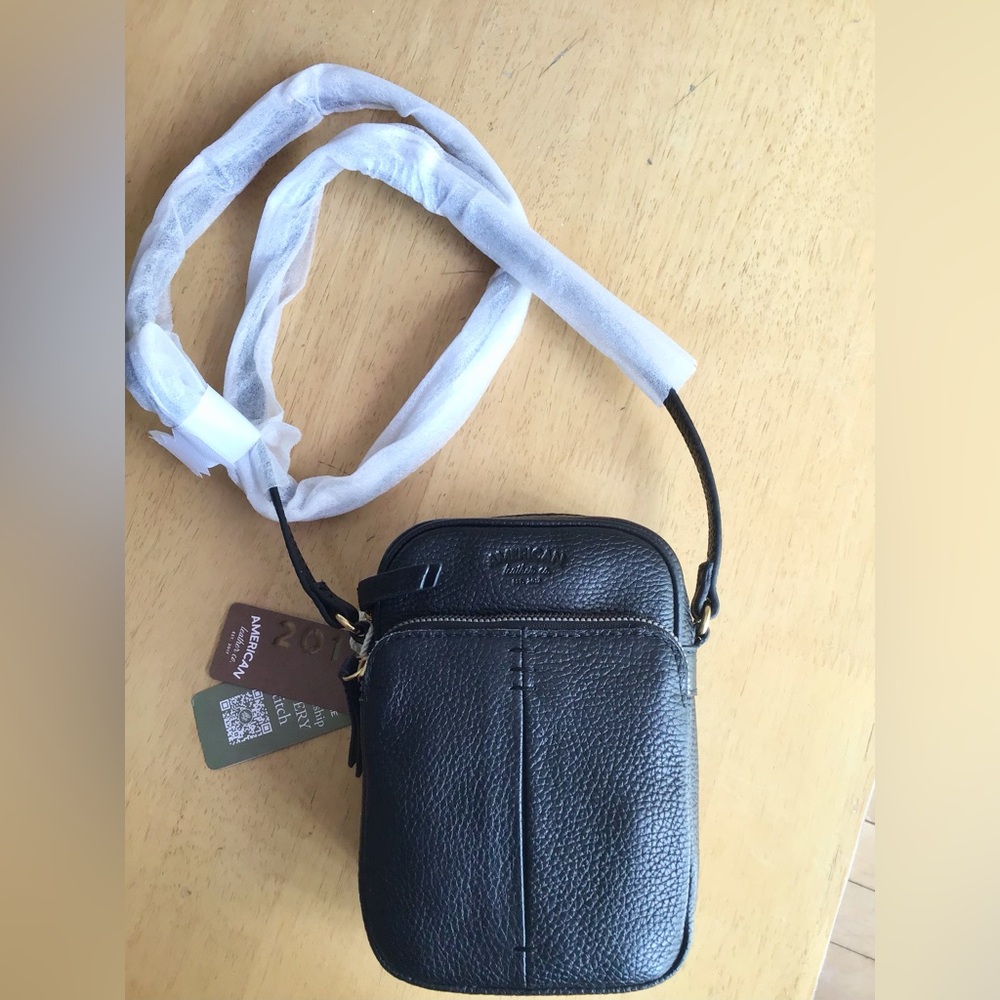 American Leather Co. Cleveland Mini Leather Crossbody Bag
